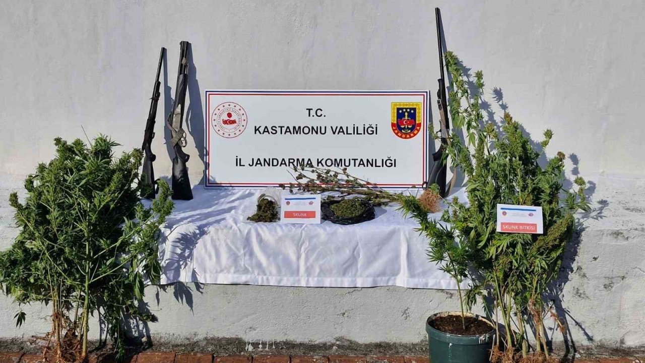 Kastamonu’da jandarma ekiplerinden uyuşturucu operasyonu: 6 gözaltı