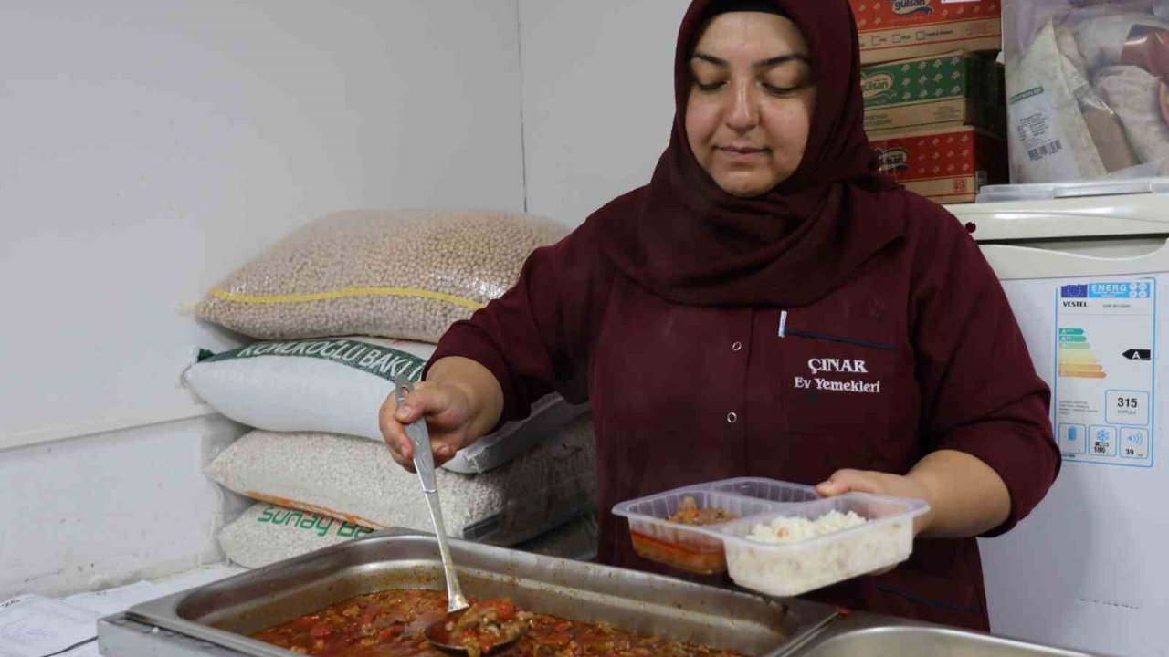 Mikrokredi kullandı, kendi mutfağını kurdu