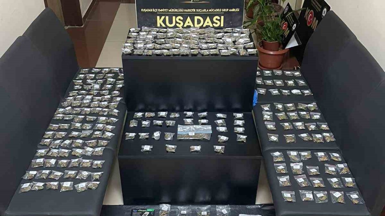 Kuşadası’nda uyuşturucu operasyonu: 1 gözaltı