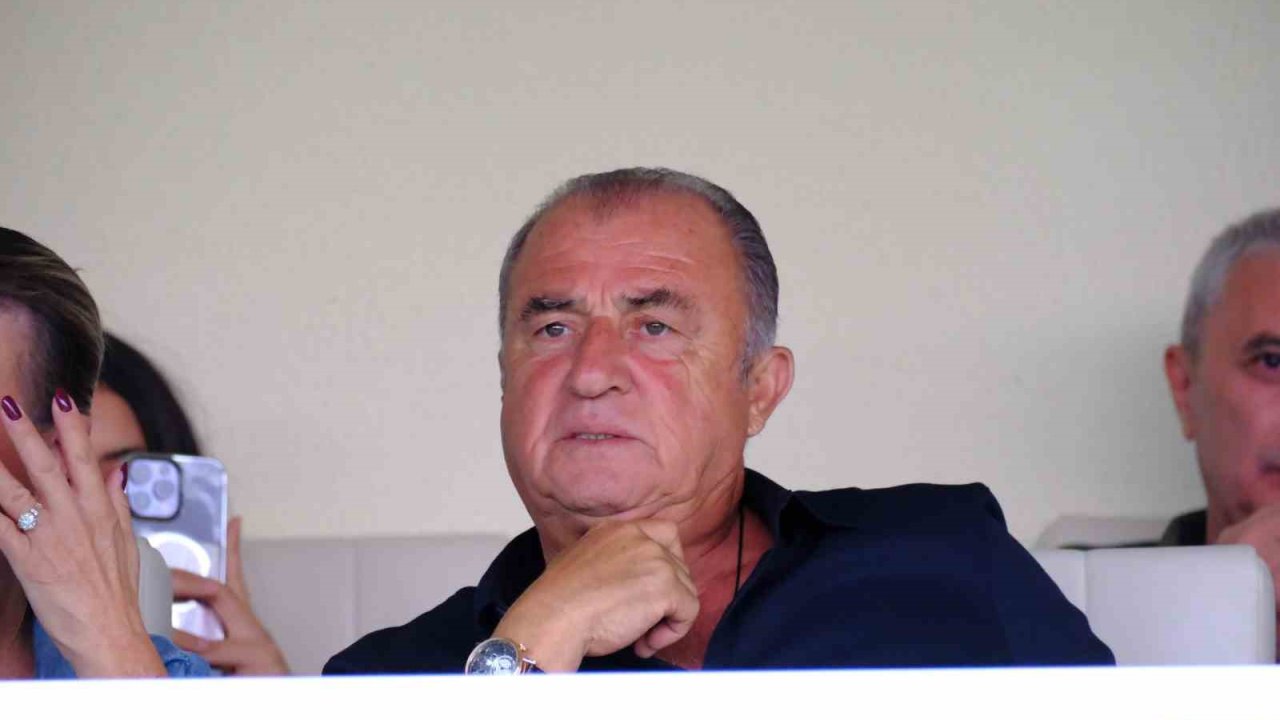 Fatih Terim, Bodrum FK - Adana Demirspor maçını takip etti