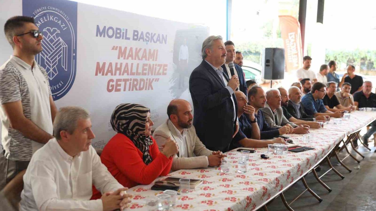 Mobil başkanın yeni durağı Selçuklu mahallesi oldu