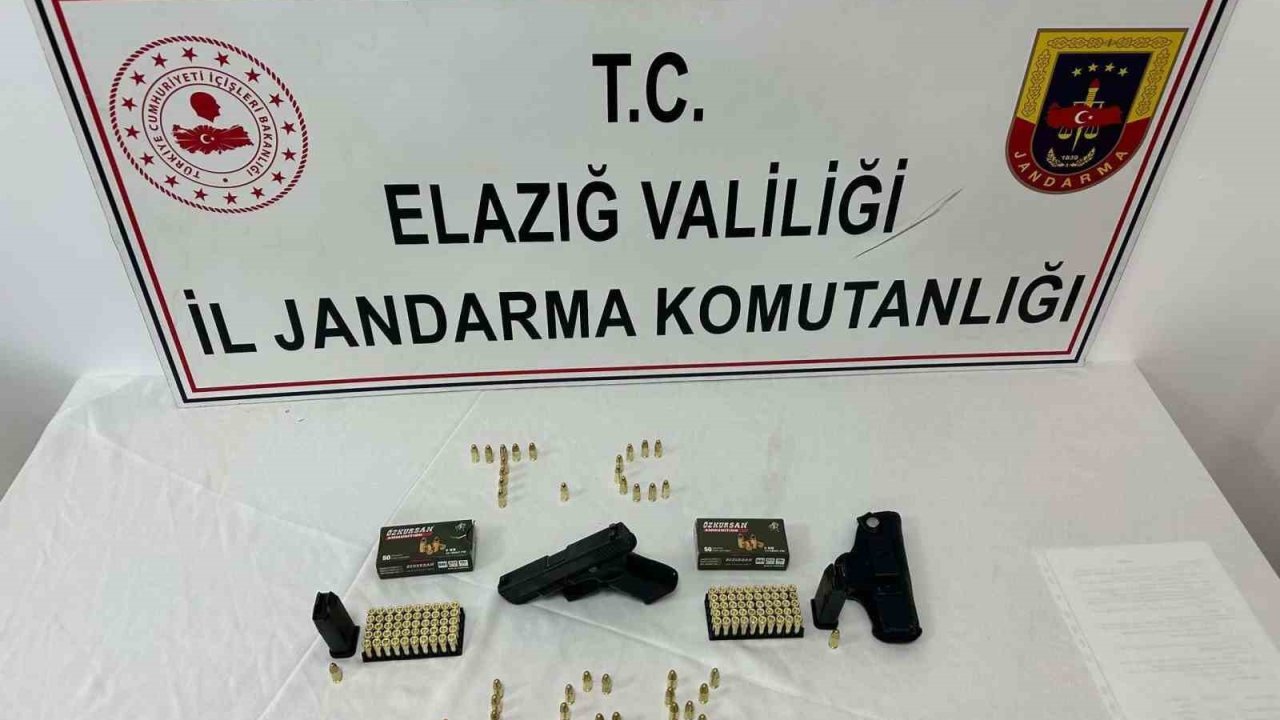 Elazığ’da havaya ateş eden şahsa işlem yapıldı