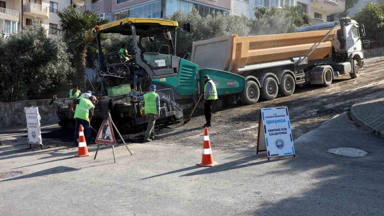 Mudanya’da yollar yenileniyor