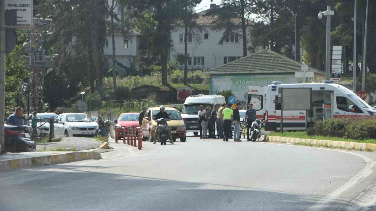 Sinop’ta trafik kazası: 1 yaralı