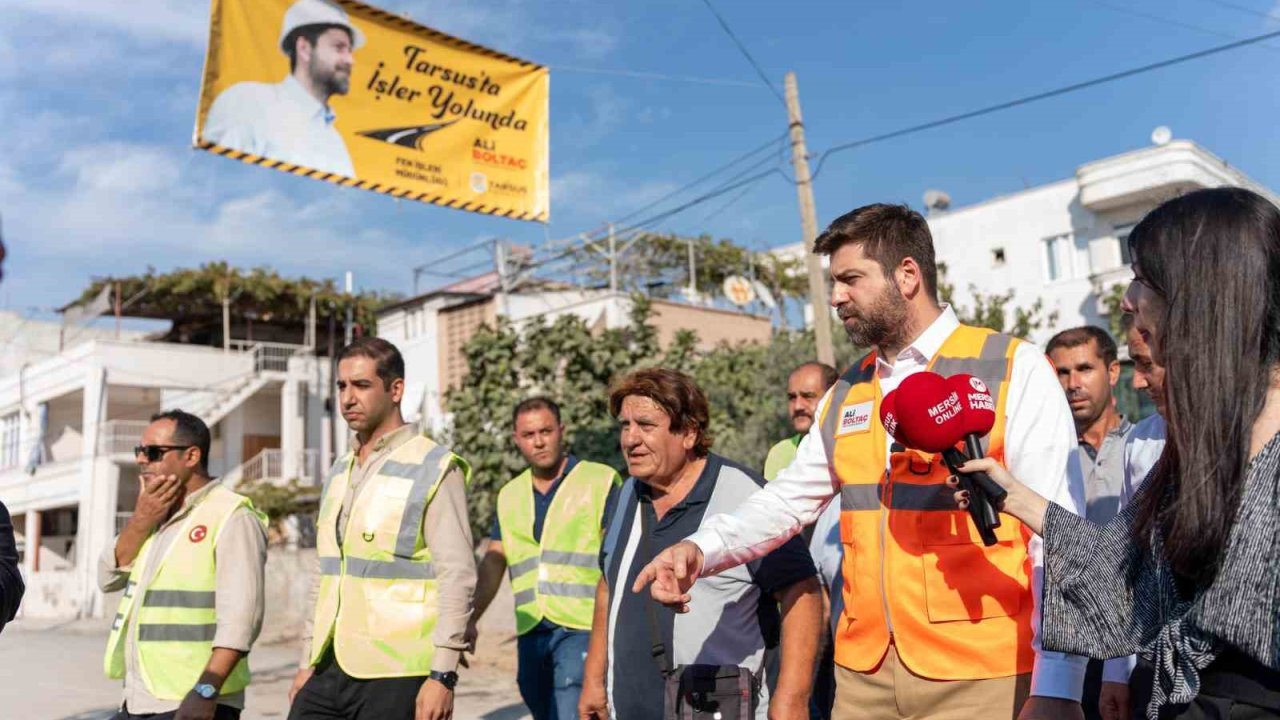 Başkan Boltaç: "Tarsus’a her şeyin en iyisini yapmak için çalışıyoruz"