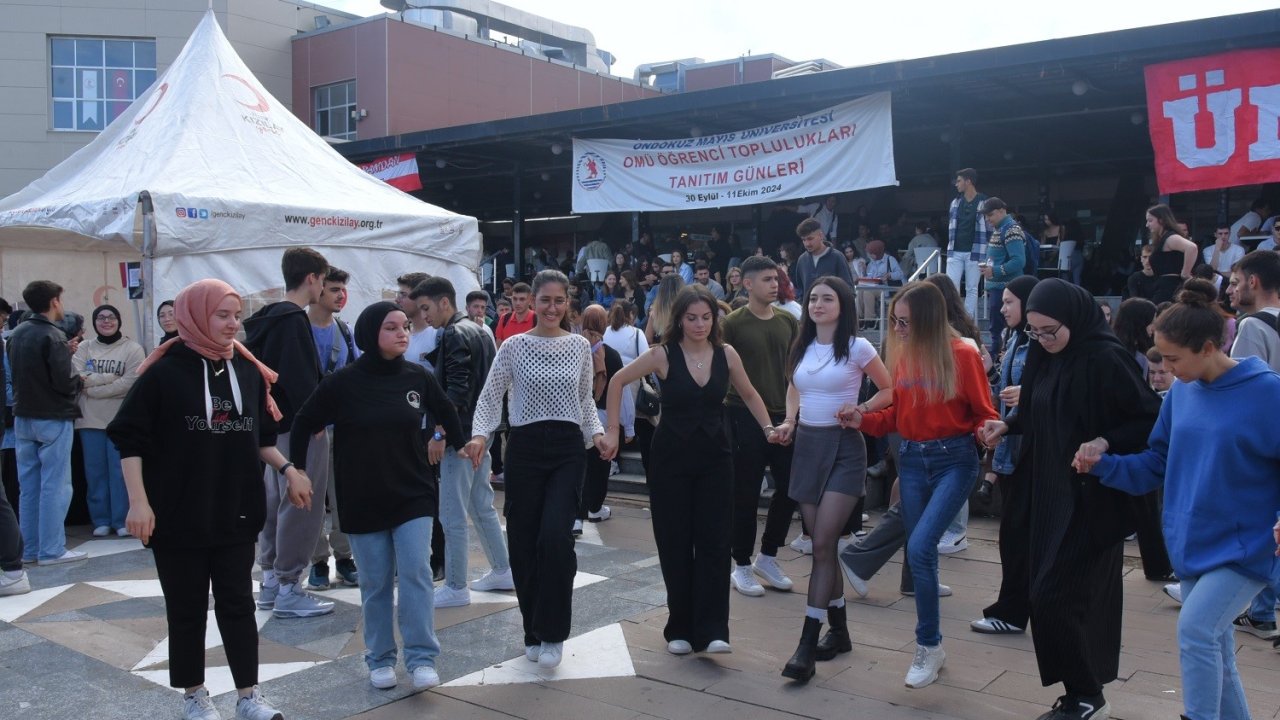 Öğrenci Toplulukları Tanıtım Günleri ile kampüs canlandı