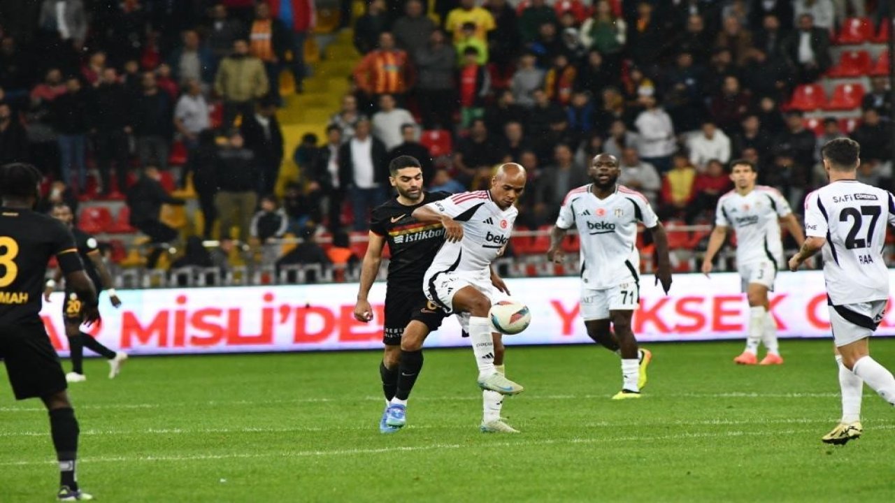 Kayserispor Beşiktaş’ı yine yenemedi