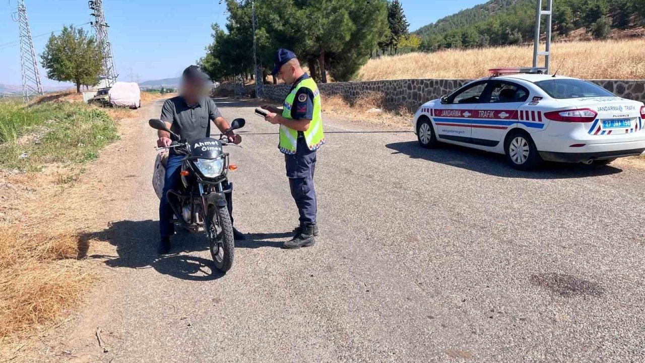 Gaziantep trafik jandarmasından özel denetim