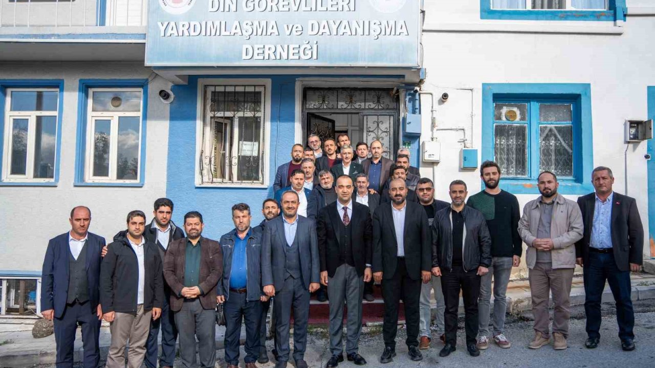 MHP İl Başkanı Yurdagül’den Din Görevlileri Yardımlaşma ve Dayanışma Derneğine ziyaret