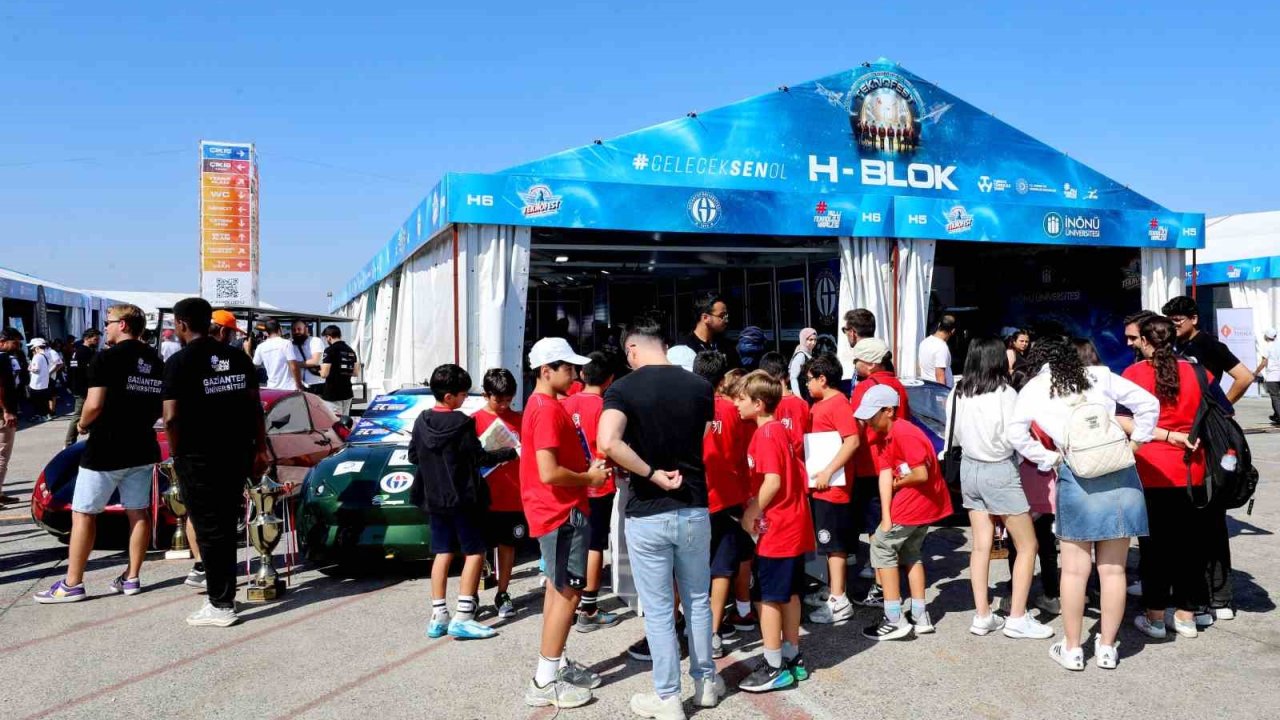 Gaziantep Üniversitesi’nin ödüllü projeleri TEKNOFEST ziyaretçileriyle buluştu