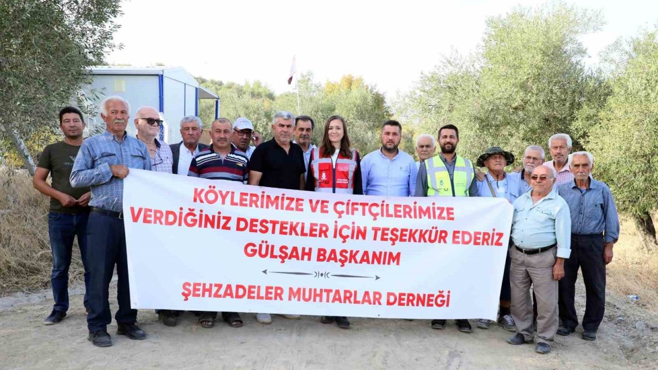 Şehzadeler’de ova yolları çalışmaları yoğun bir şekilde devam ediyor