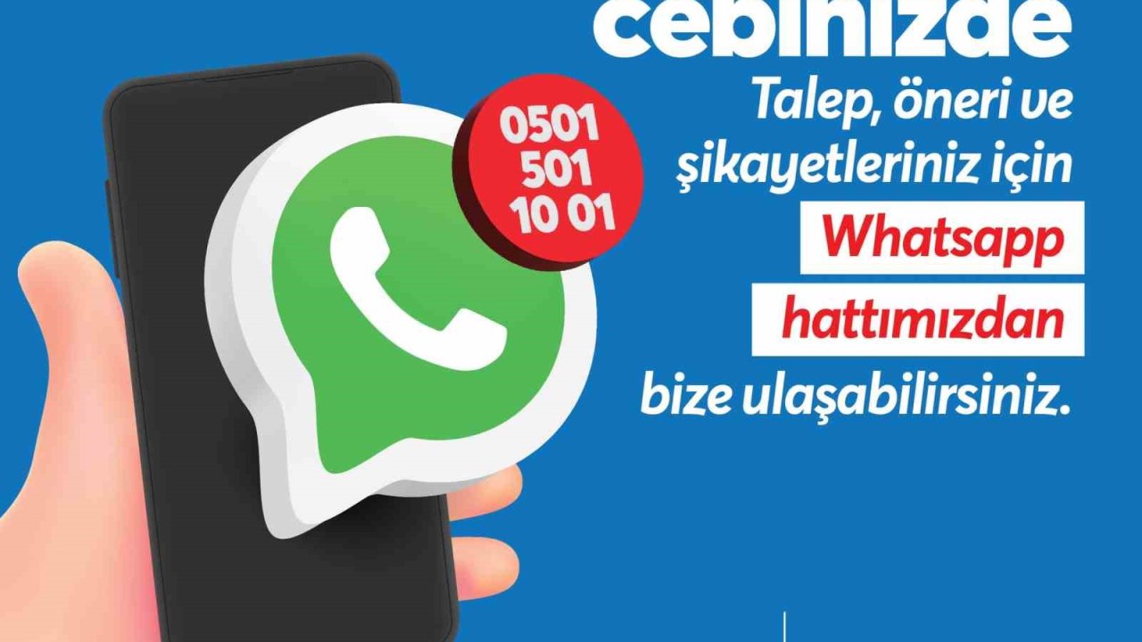 Yüreğir’de  Whatsapp İletişim Hattı kuruldu