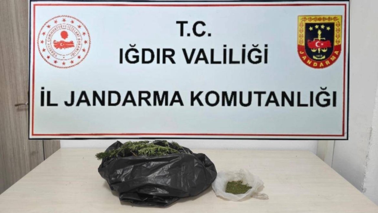 Iğdır İl Jandarma Komutanlığı’ndan kaçakçılık operasyonu: Uyuşturucu madde ele geçirildi