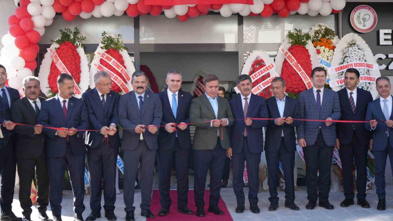 56. Bölge Erzincan Eczacı Odası yeni hizmet binası açılış töreni gerçekleştirildi