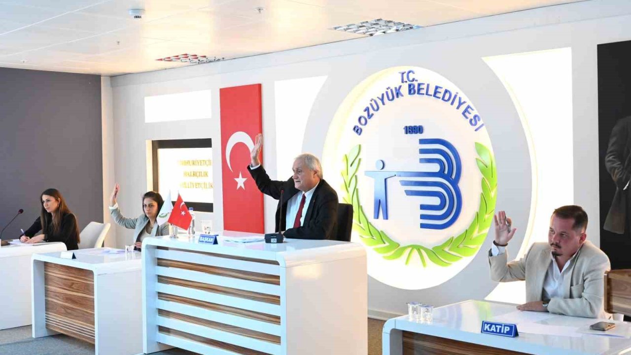 Bozüyük Belediye Meclisi Ekim ayı toplantısı yapıldı