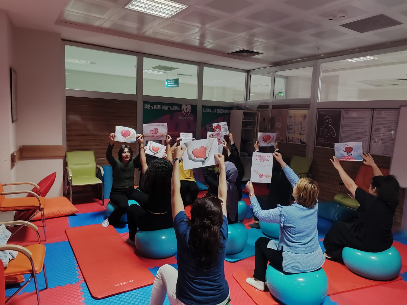 Kars Devlet Hastanesi'nde ''Kalbinizi Ödüllendirin Etkinliği''