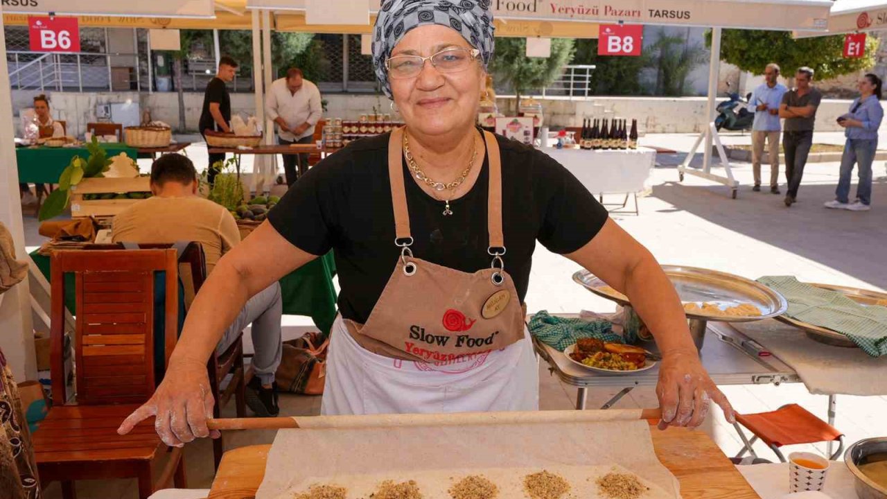 Tarsus’ta ’Slow Food Yeryüzü Pazarı’ yeni sezona ’merhaba’ dedi