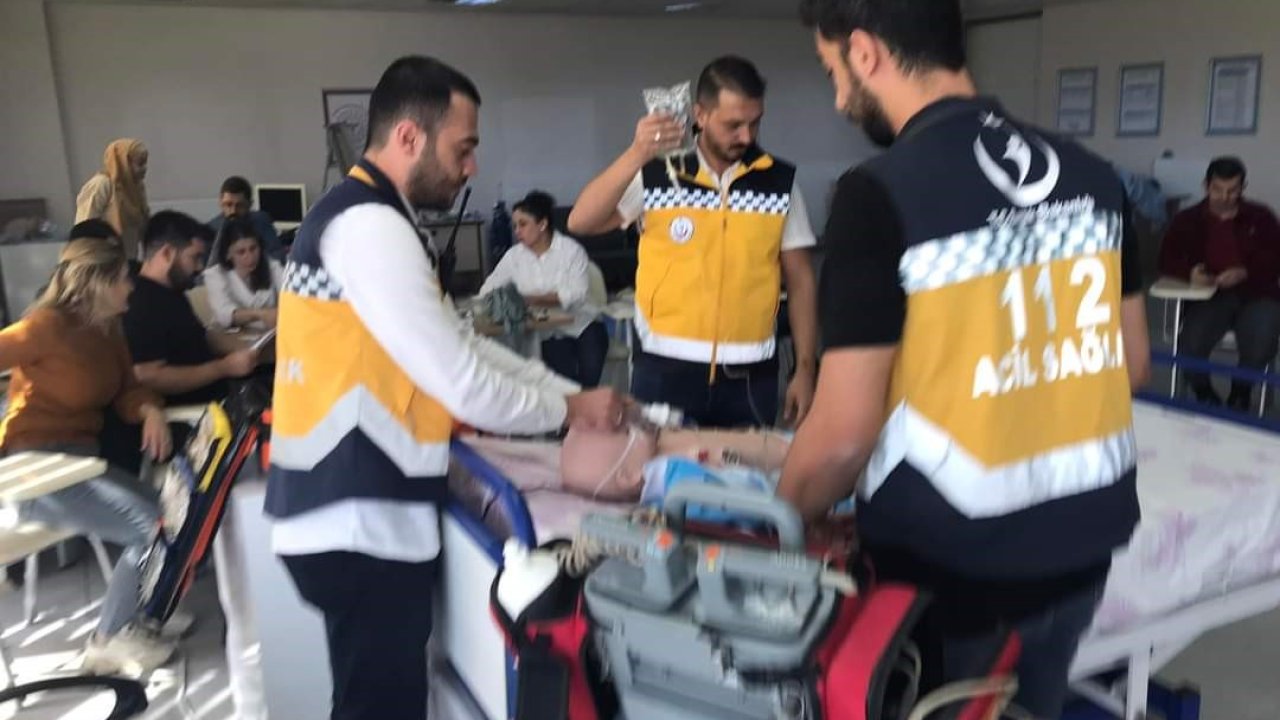 Elazığ’da ambulans servisi çalışanlarına eğitim