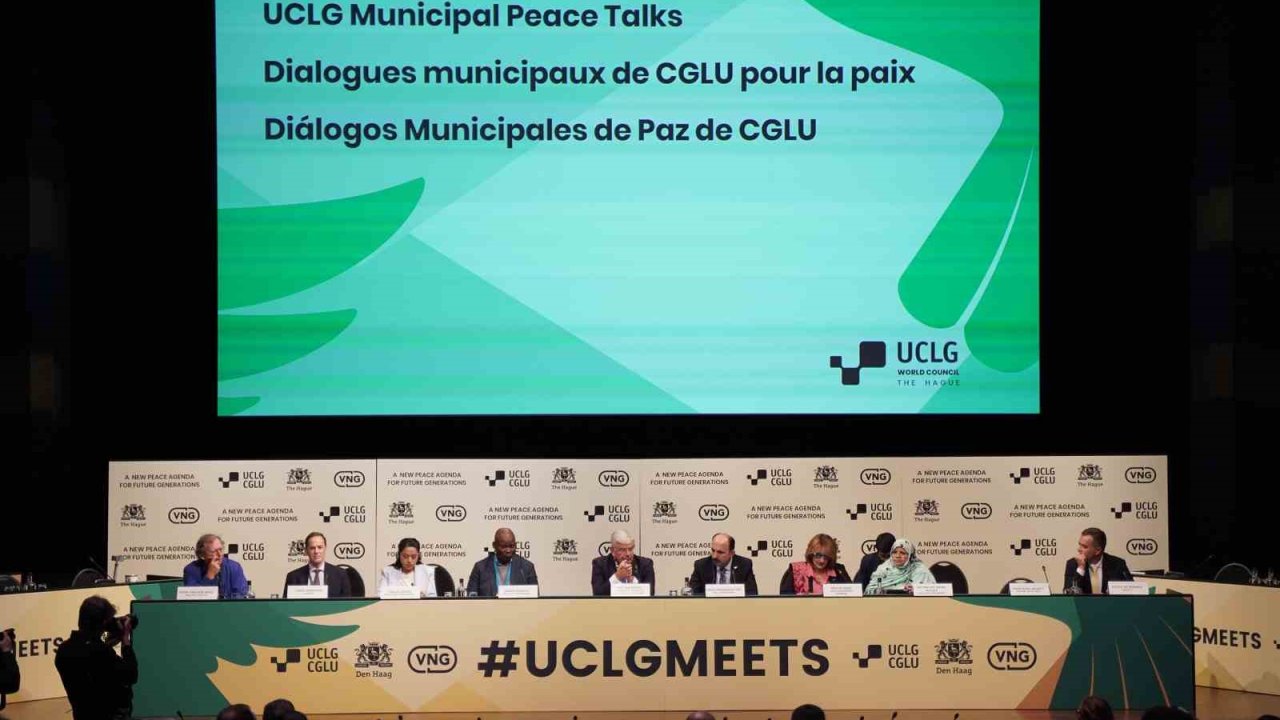 UCLG Başkanı Altay Lahey’den dünyaya seslendi: “İsrail’in öldürdüğü masum bebeklerin cesetleri bugün sessiz kalan dünyanın alnında kara bir lekedir”