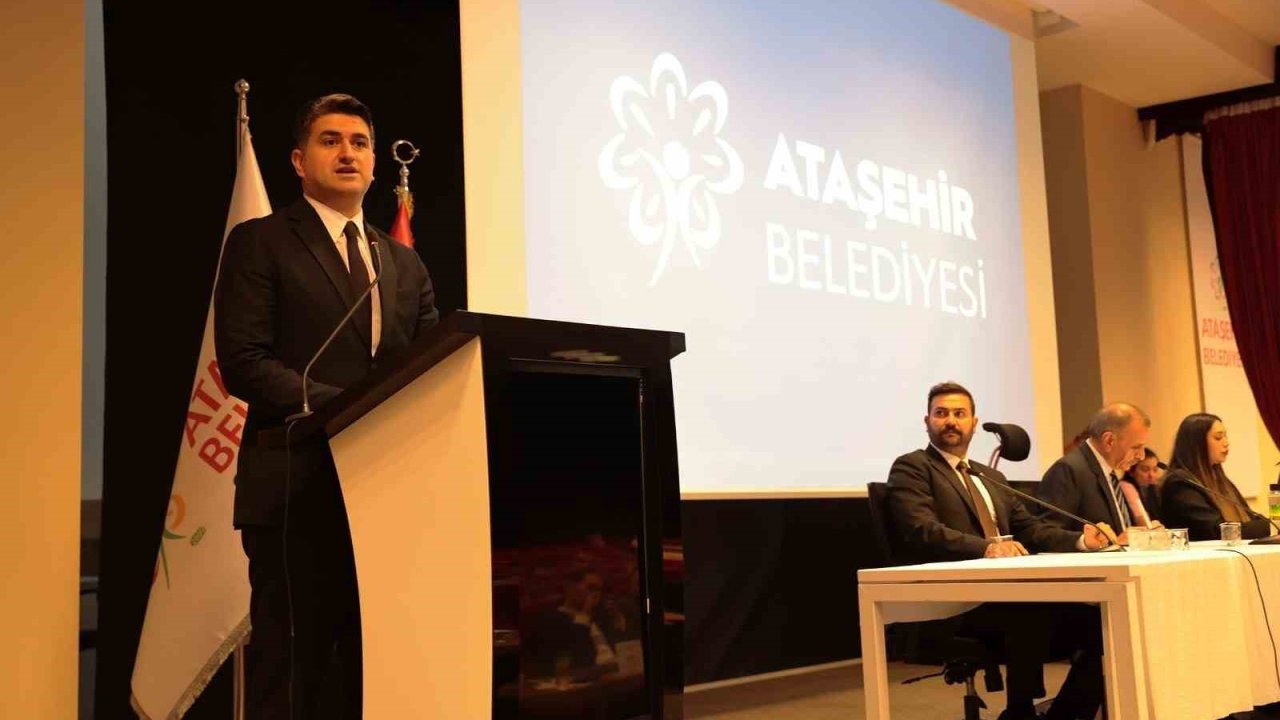 Ataşehir Belediyesi’nin 2025 mali yılı bütçesi kabul edildi