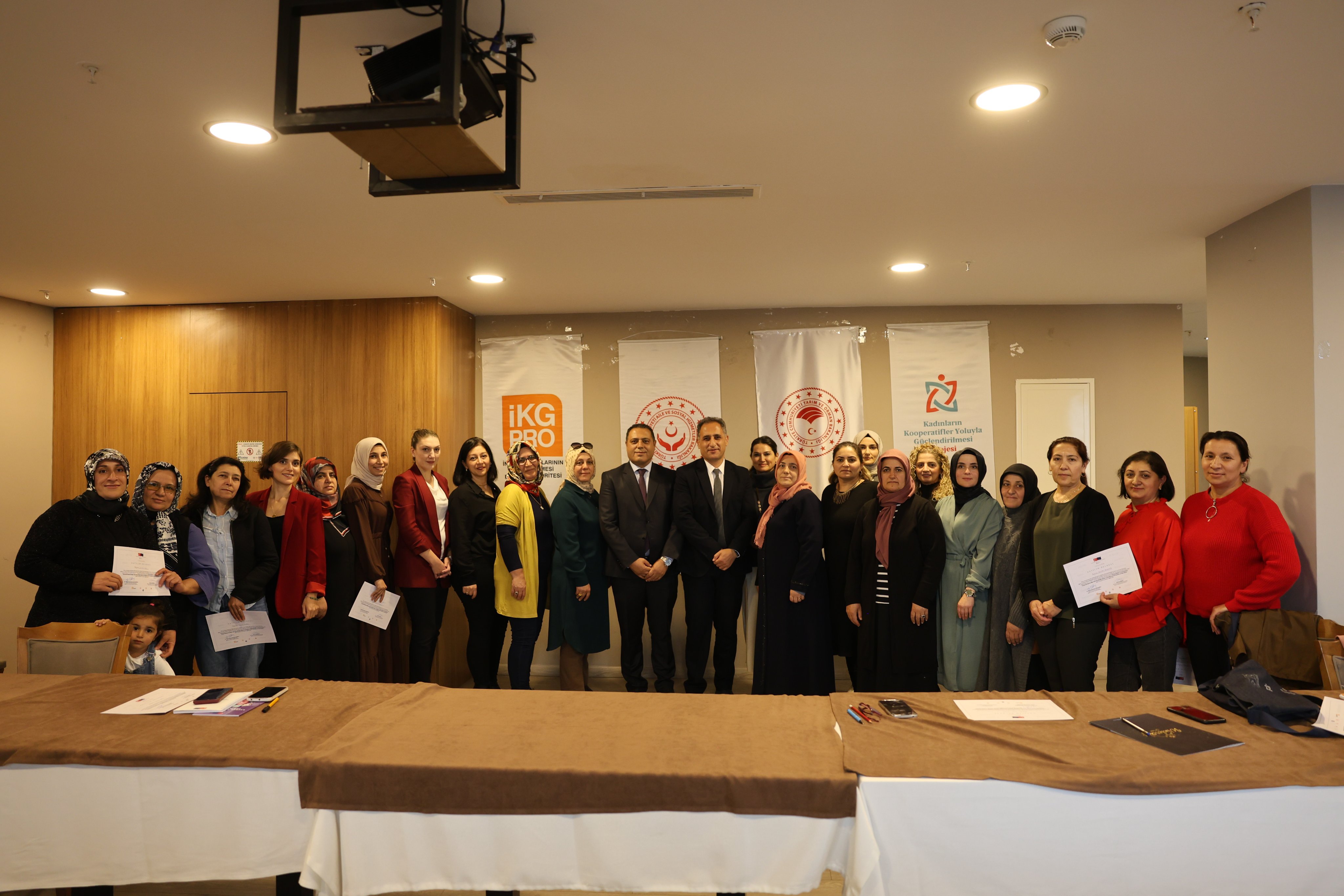 Kars Tarım İl Müdürlüğünde Sertifika töreni