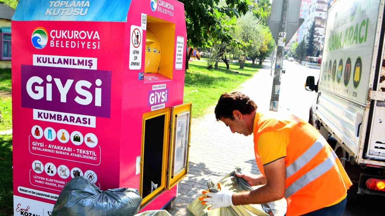 Giyilmeyen kıyafetler çöpe değil kumbaraya