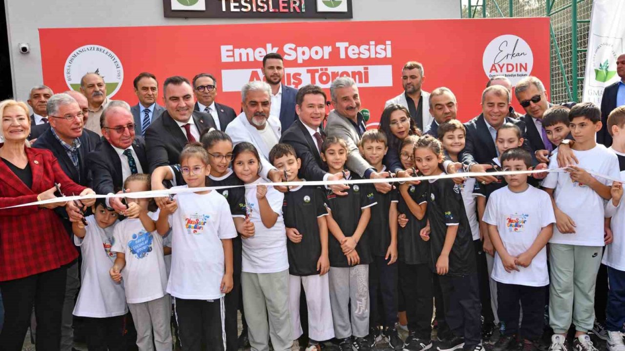 Emek Spor Tesisi hizmete açıldı