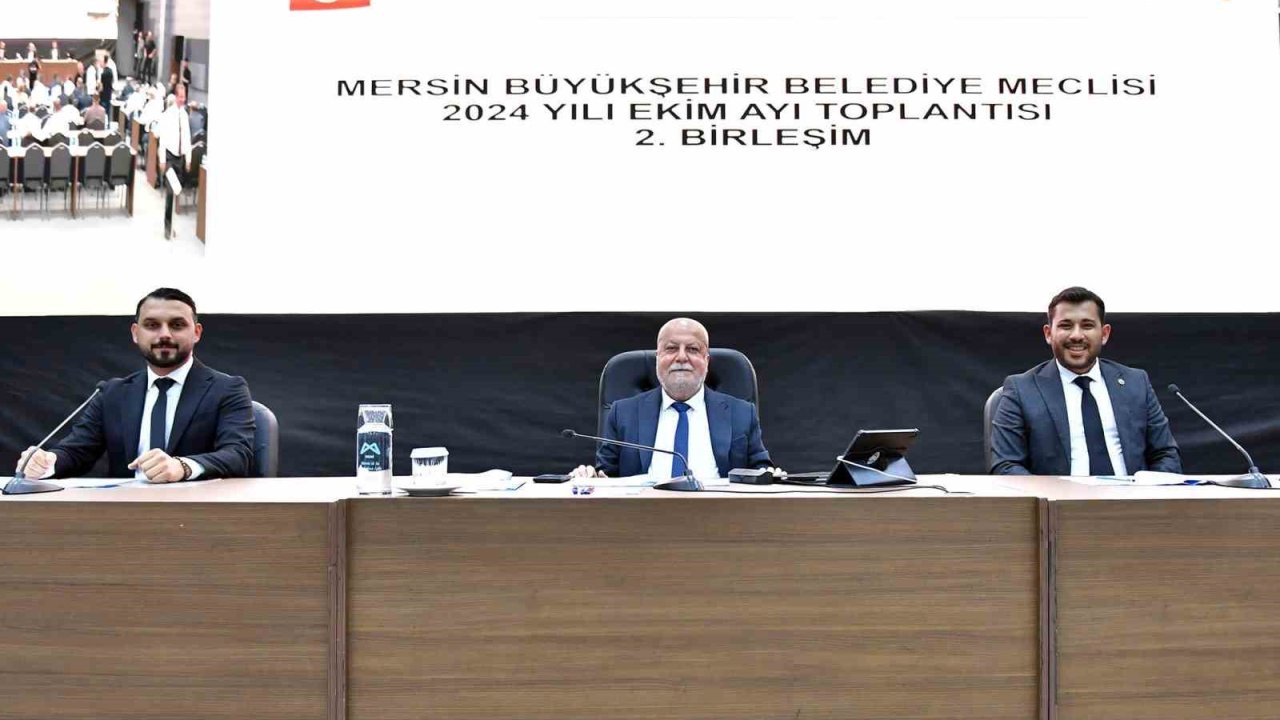 Mersin Büyükşehir Belediyesi’nin 2025-2029 Dönemi Stratejik Planı kabul edildi