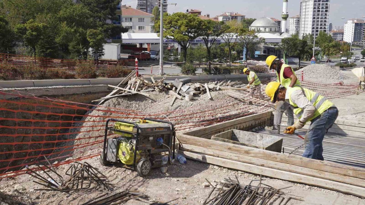 ASKİ Genel Müdürlüğü Altındağ’ın altyapısını yeniliyor