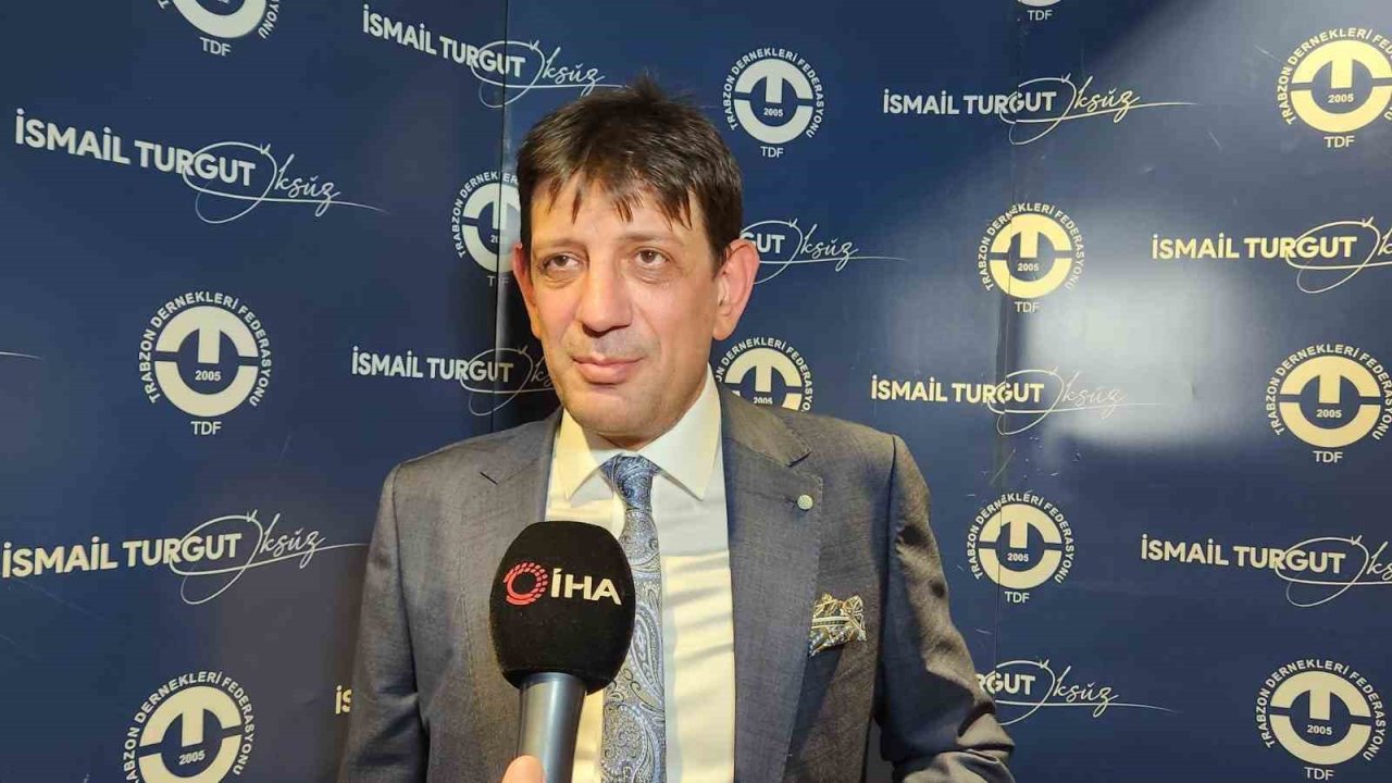 Trabzon Dernekler Federasyonu başkan adayı İsmail Turgut Öksüz: "Projelerimle geliyorum"