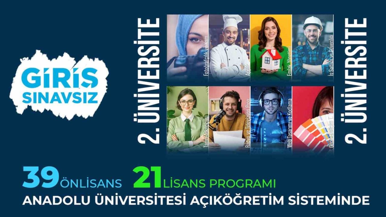 Sınavsız ikinci üniversite kayıtları devam ediyor