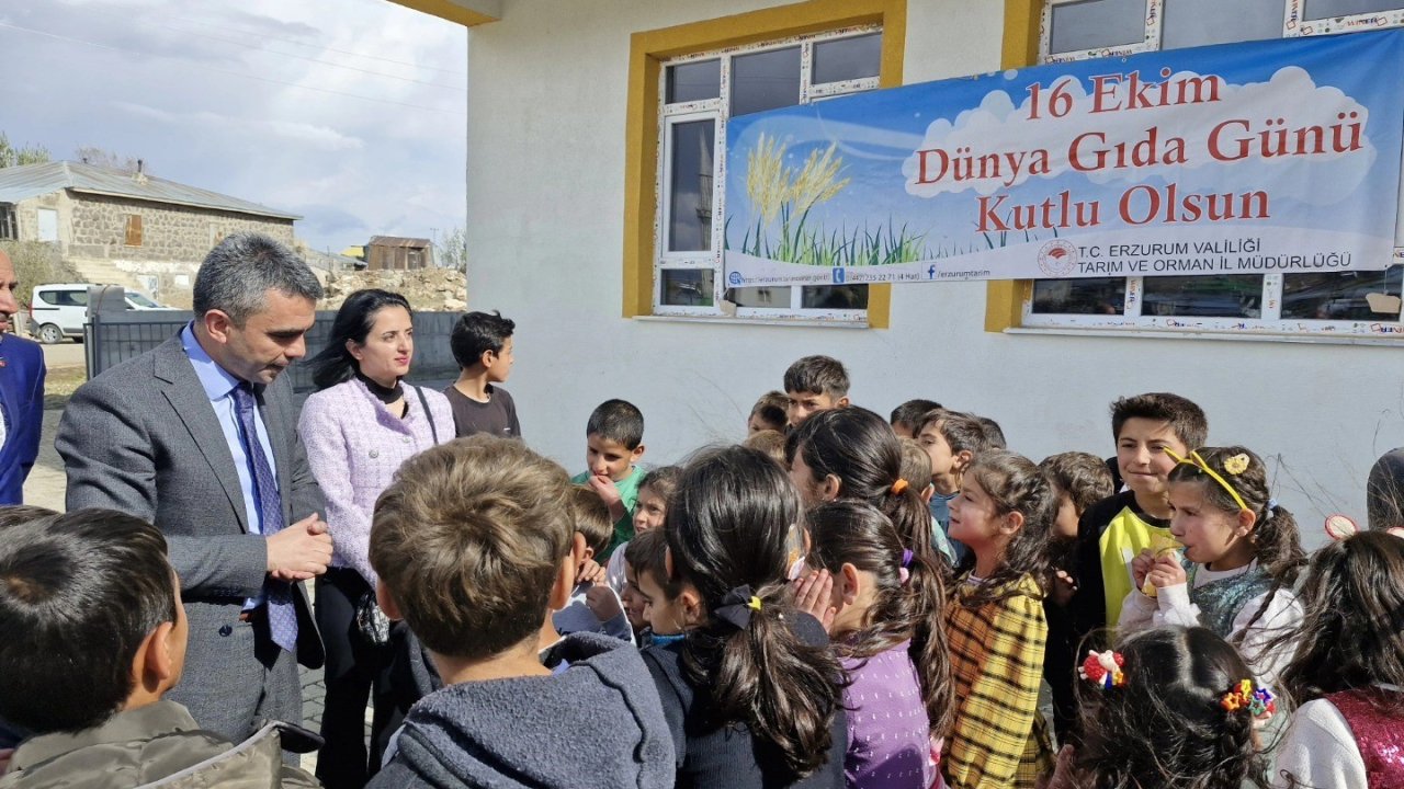 Tekman’da Dünya gıda günü etkinliği