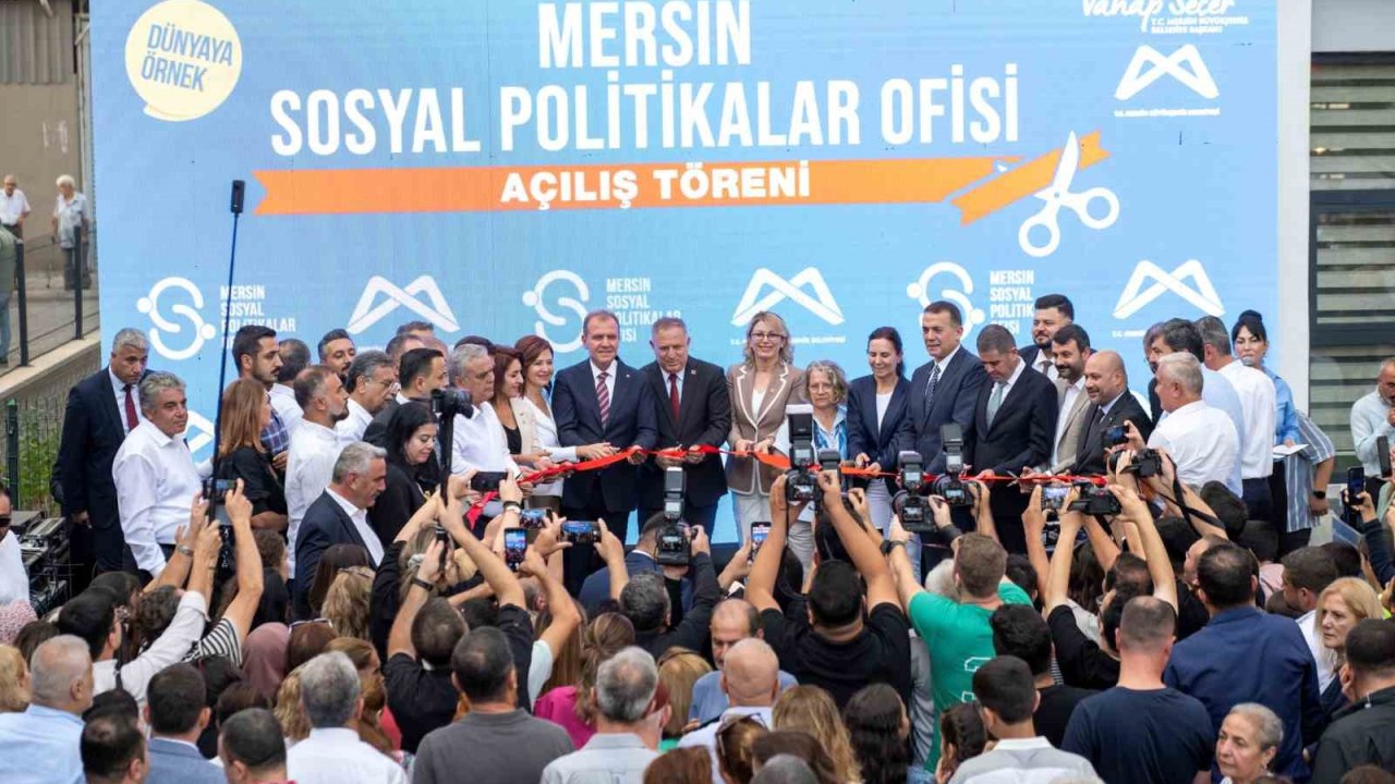 Mersin Sosyal Politikalar Ofisi açıldı