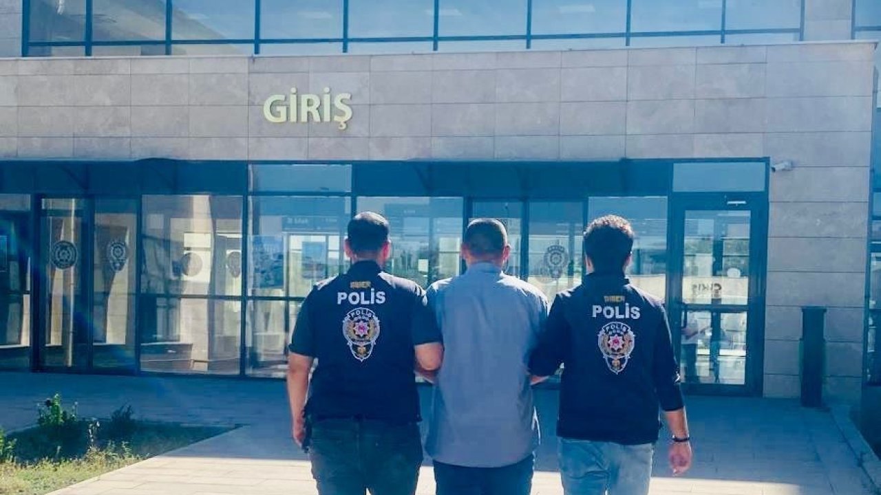 Dolandırıcılık suçundan aranan şahsı polis yakaladı