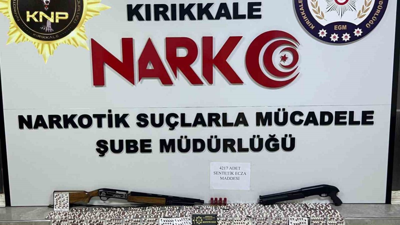 Kırıkkale’de uyuşturucu operasyonu: 1 gözaltı