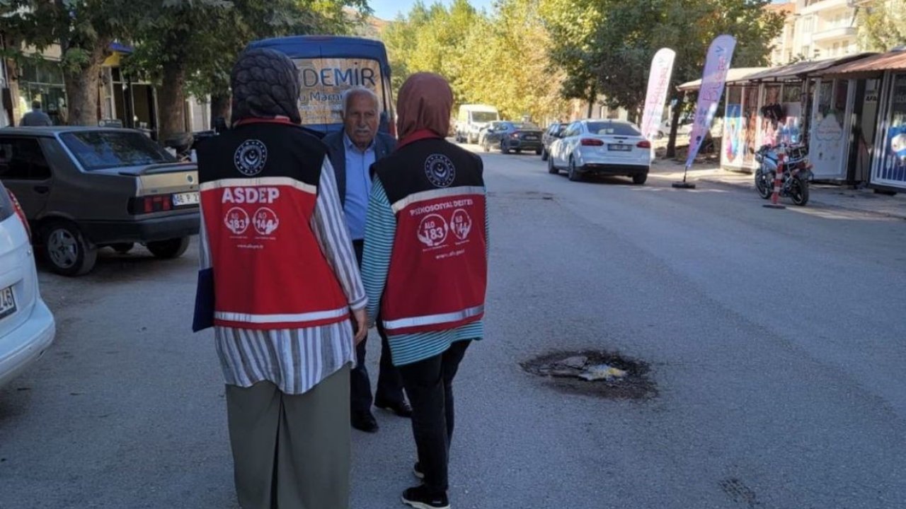 Sokaklarda dilendirilen çocuklar için alan taraması yapıldı