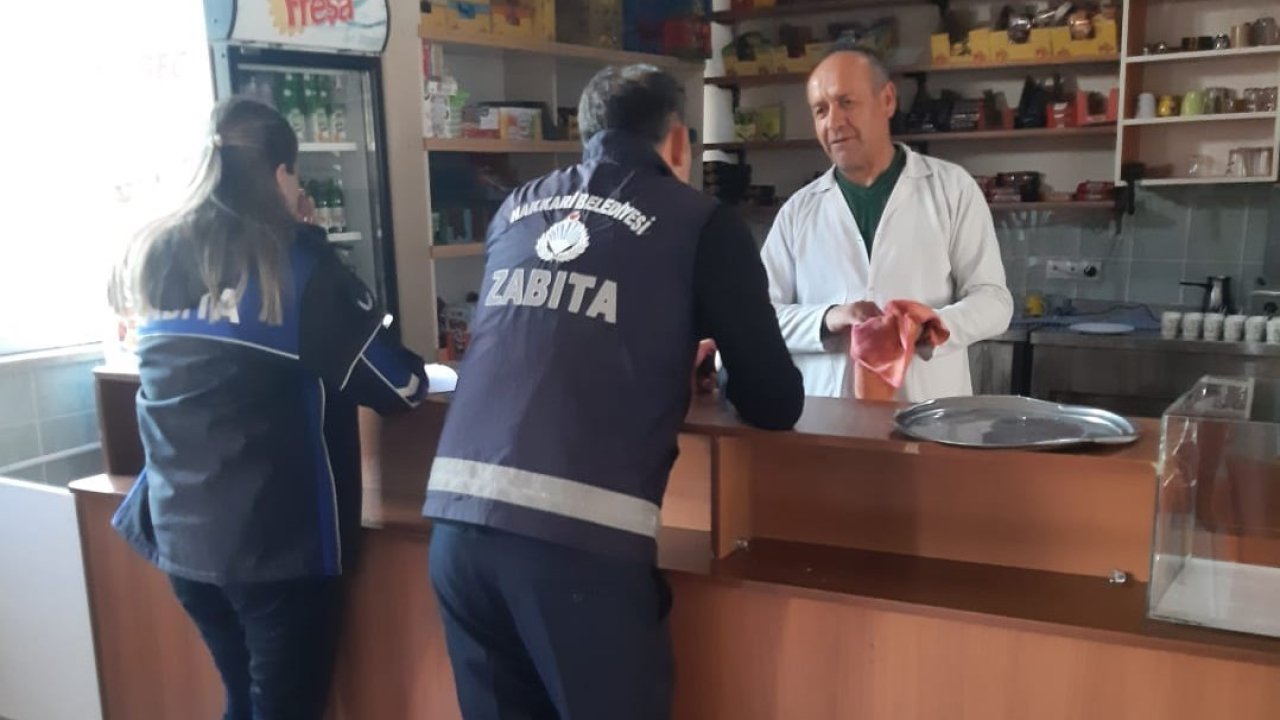 Hakkari’deki kantinlere sıkı denetim