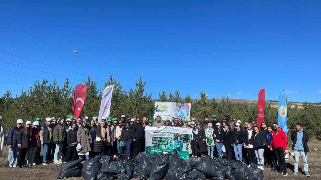 "Orman Benim” diyerek kolları sıvadılar