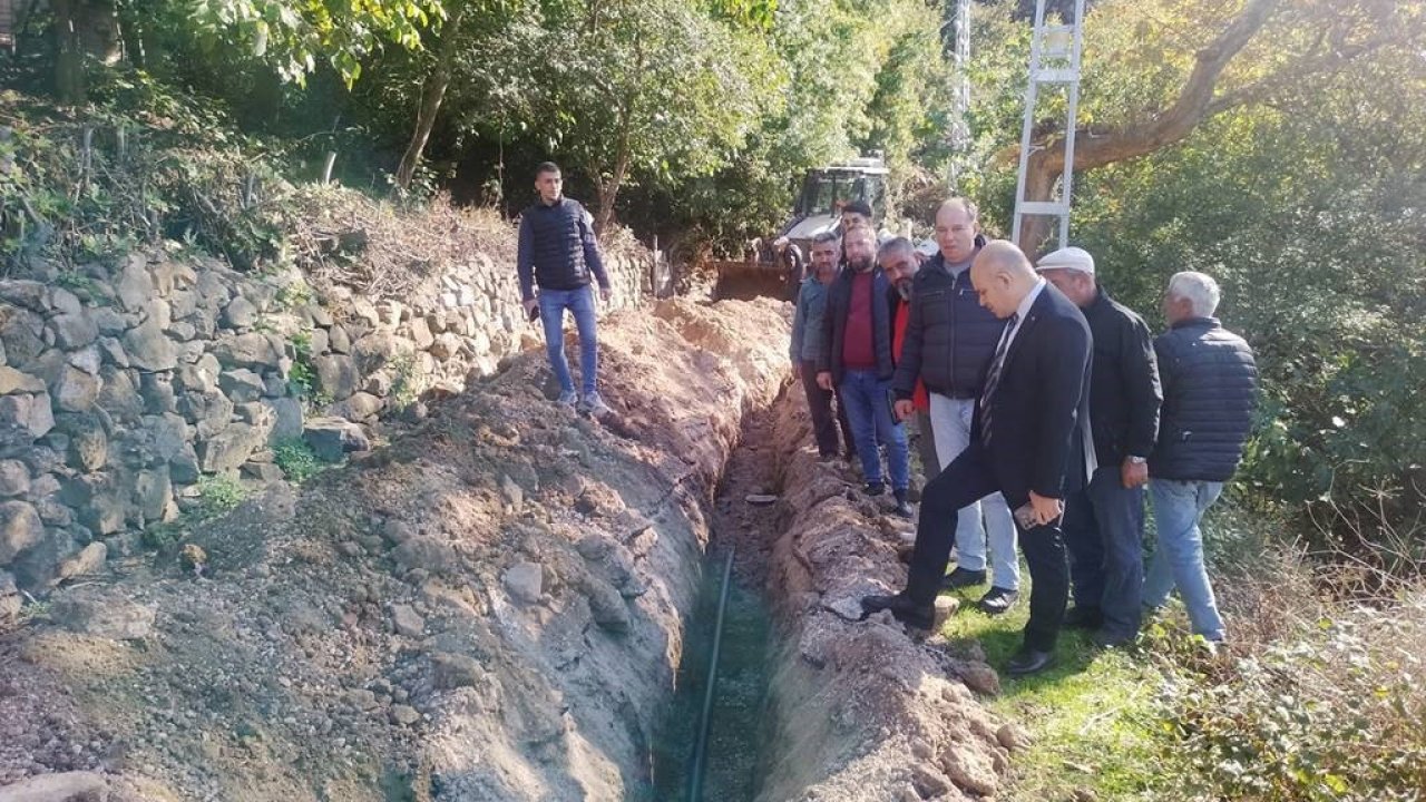 Kaymakam Dr. Nebioğlu köylerde incelemelerde bulundu