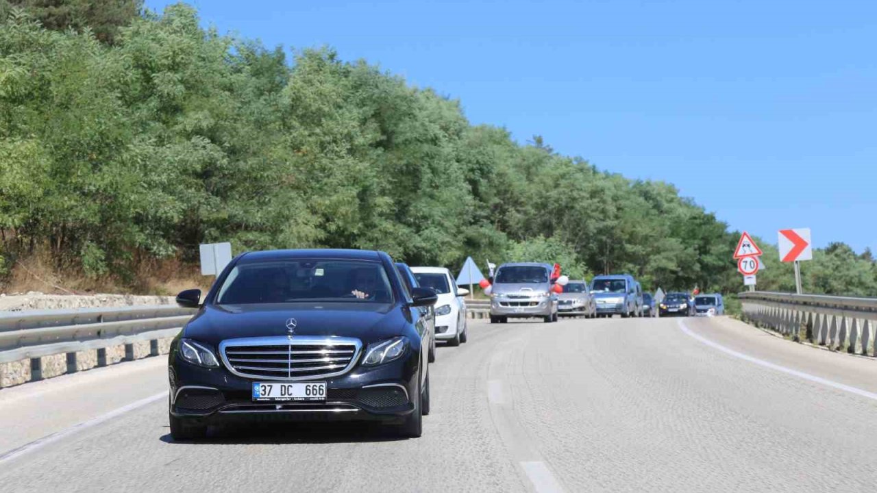 Kastamonu’da trafiğe kayıtlı araç sayısı 160 bin oldu