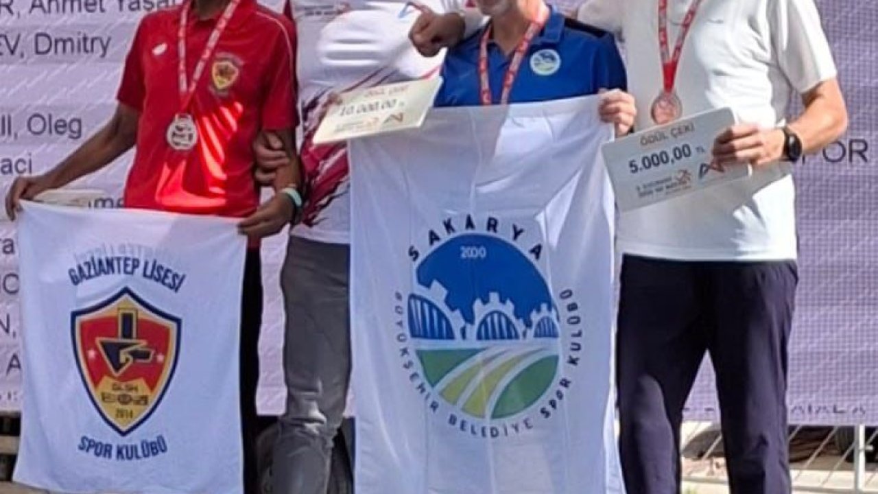 Uluslararası maratonda birincilik kürsüsü Sakaryalı sporcunun