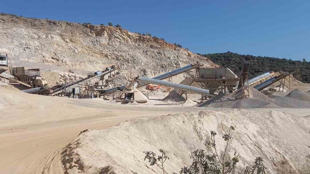 Kazadan sonra kum ocağındaki faaliyetler durduruldu