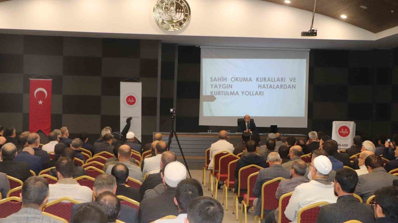 Elazığ’da müftülük personeline seminer