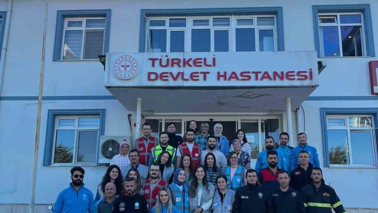 Türkeli Devlet Hastanesi’nde tatbikat