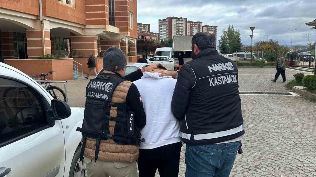 Kastamonu’da uyuşturucu operasyonu: 1 tutuklama