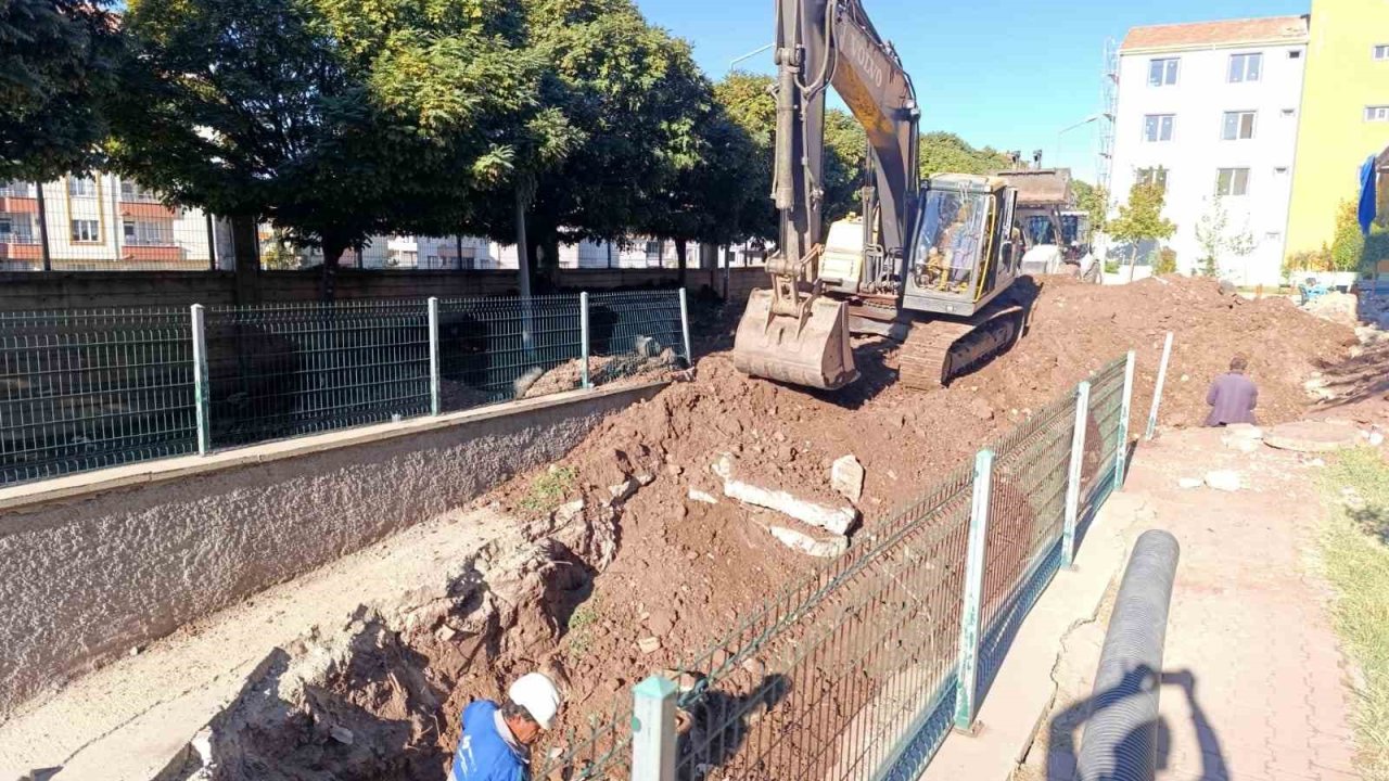 Gölbaşı Devlet Hastanesi’nin altyapısı güçlendiriliyor