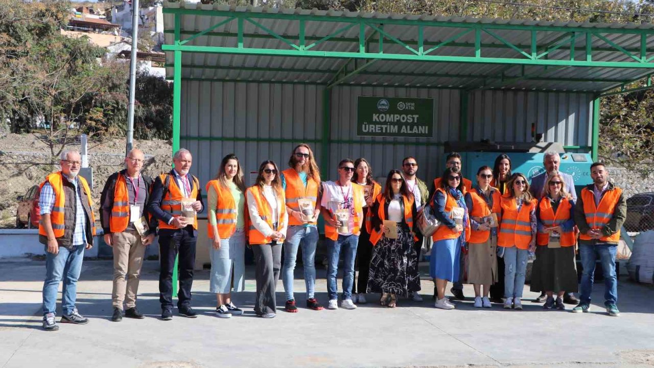 Söke Belediyesi, Avrupa’dan gelen konuklara geri dönüşümü anlattı