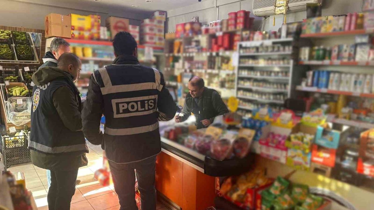 Kars’ta okul çevresindeki işletmeler denetlendi