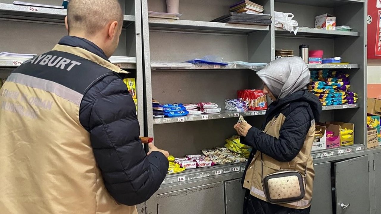 Bayburt’ta okul kantinleri ve yemekhanelerinde denetimler sıklaştı