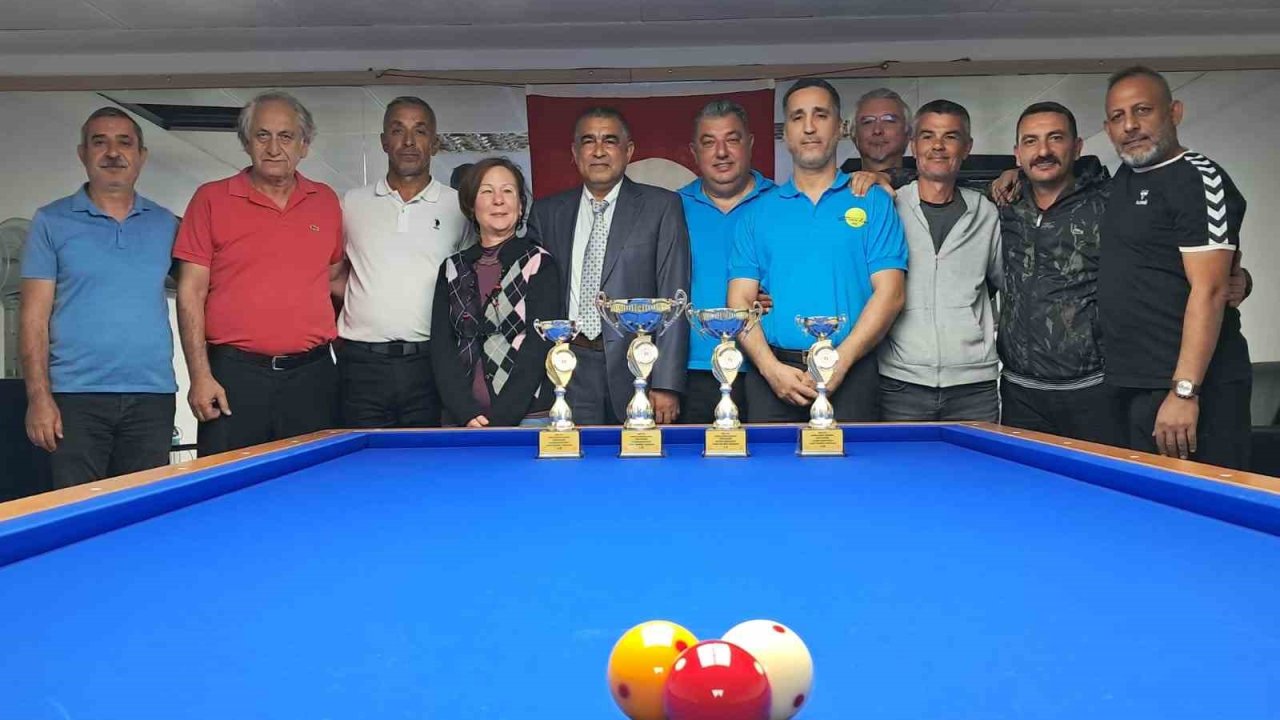 Muğla’da Bilardo Turnuvası sona erdi